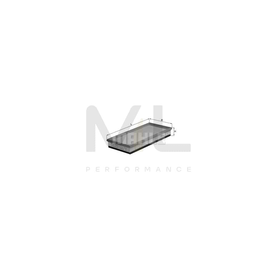 MAHLE ORIGINAL LX 596 Air Filter Filter Insert | Performance Parts DirectCar Parts