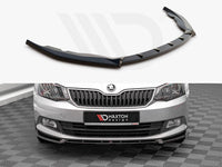 Maxton Design Skoda Fabia MK3 (2014-2019) Front Splitter V.1