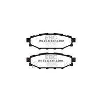 EBC PD01KR717 Subaru Legacy Greenstuff Rear Brake Pad & Plain Disc Kit - Tokico Caliper