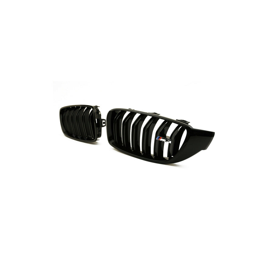 Genuine BMW M Performance F80 F82 Front Black Kidney Grilles (M3 & M4)