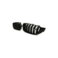 Genuine BMW M Performance F80 F82 Front Black Kidney Grilles (M3 & M4)