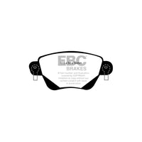 EBC PD13KR201 Ford Jaguar Yellowstuff Rear Brake Pad & GD Disc Kit - Bosch Caliper