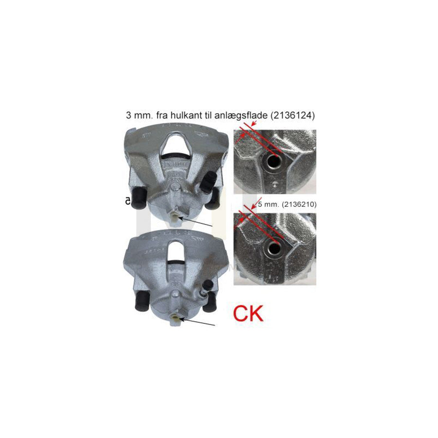 TEXTAR 38079400 Brake Caliper without holder | Performance Parts Direct Car Parts