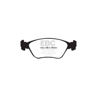 EBC PD07KF235 Volvo Redstuff Front Brake Pad & USR Disc Kit - ATE/Girling/TRW Caliper (Inc. S70 & V70 Mk1)