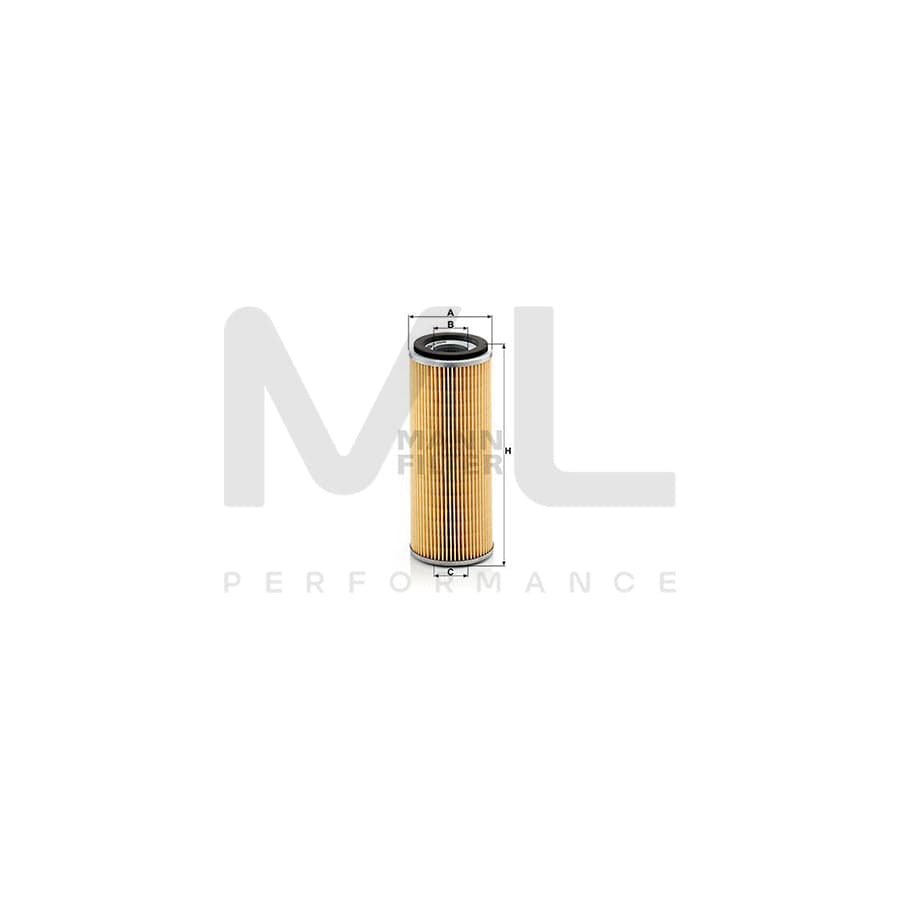 MANN-FILTER H 1076 Oil Filter Filter Insert | Performance Parts DirectCar Parts