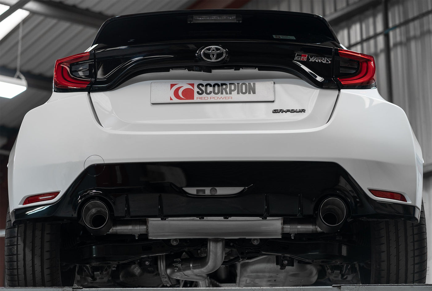 Scorpion STY009CF Toyota GR Yaris Resonated Gpf Back Exhaust System