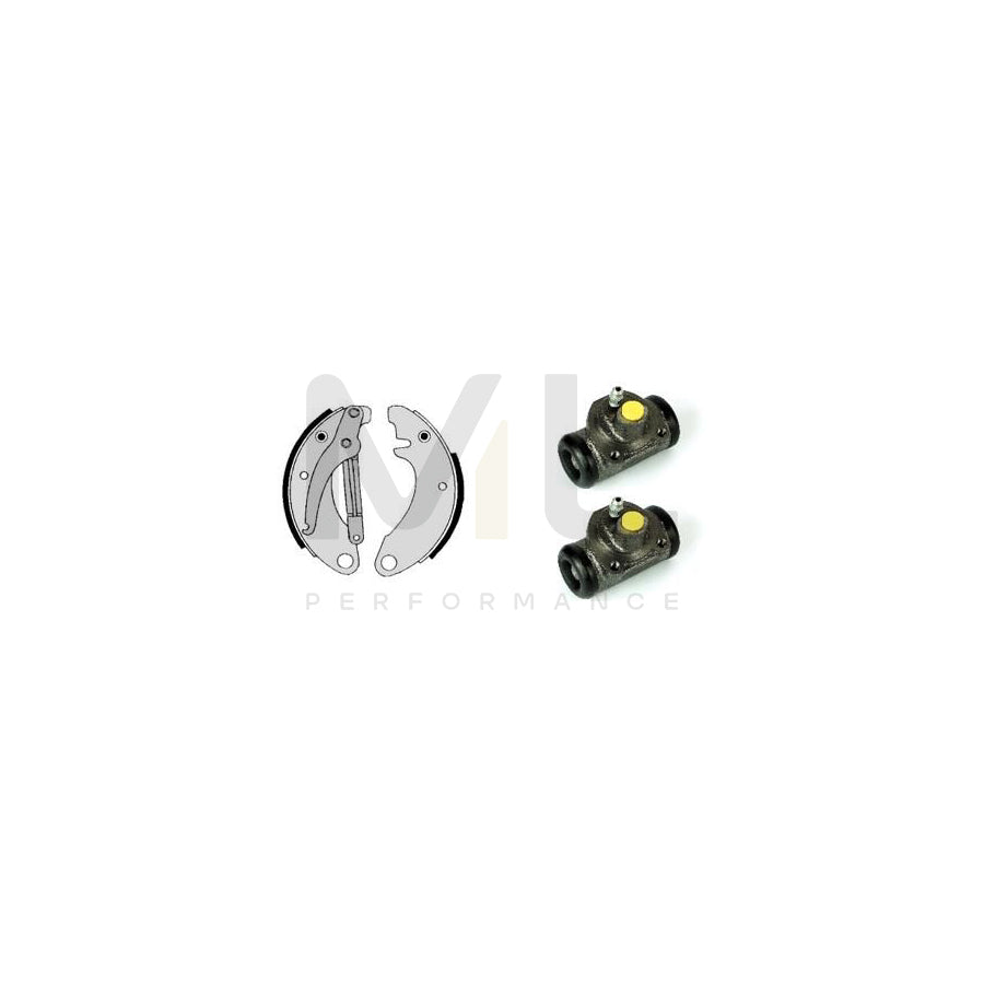 BREMBO STANDARD KIT H 61 006 Brake Shoe Set Ø: 200mm
