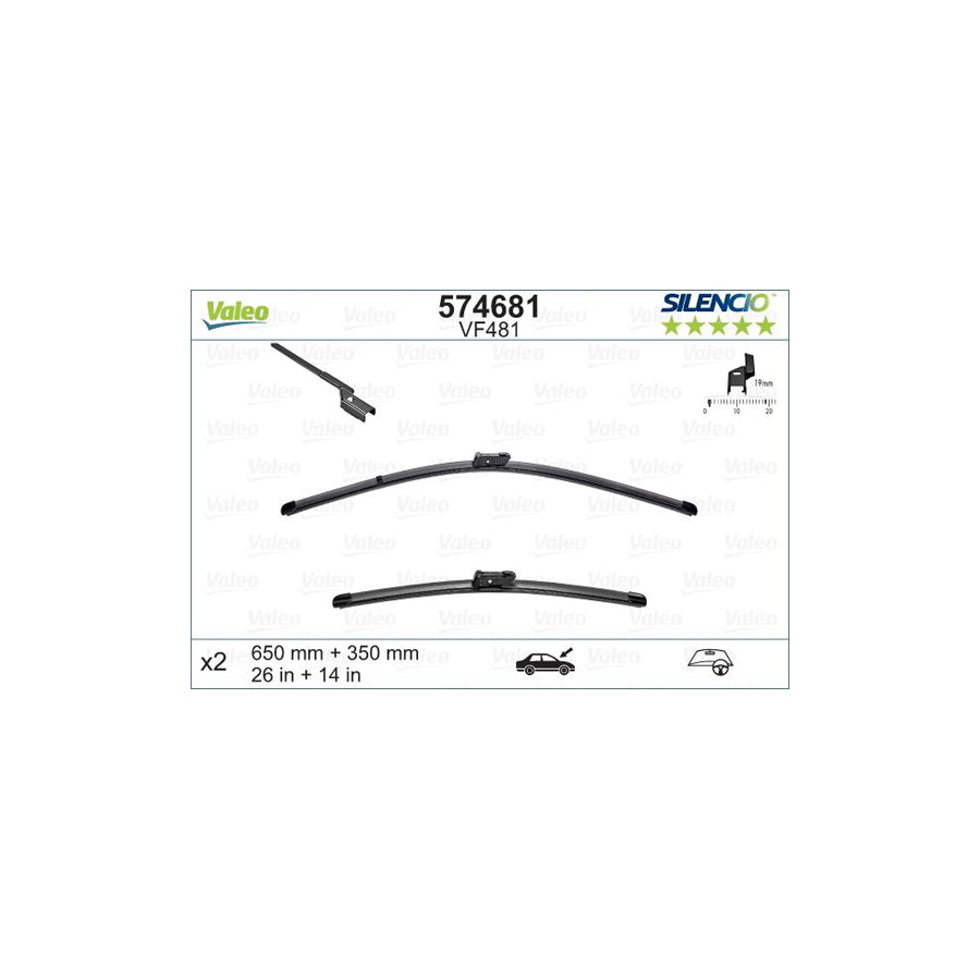 Valeo 574681 Wiper Blade