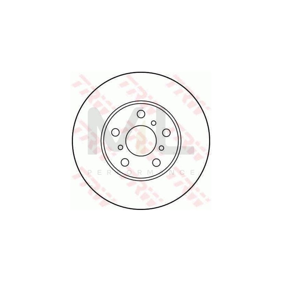 TRW DF3115 Brake Disc for TOYOTA Celica V Coupe (T180) Vented | Performance Parts Direct Car Parts