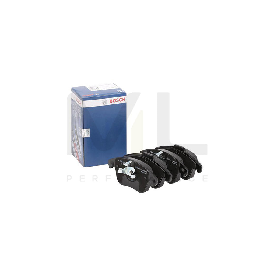 Bosch 0986494324 Brake Pad Set With Anti-Squeak Plate, With Piston Clip BP1214 | Performance Parts Direct Car Parts