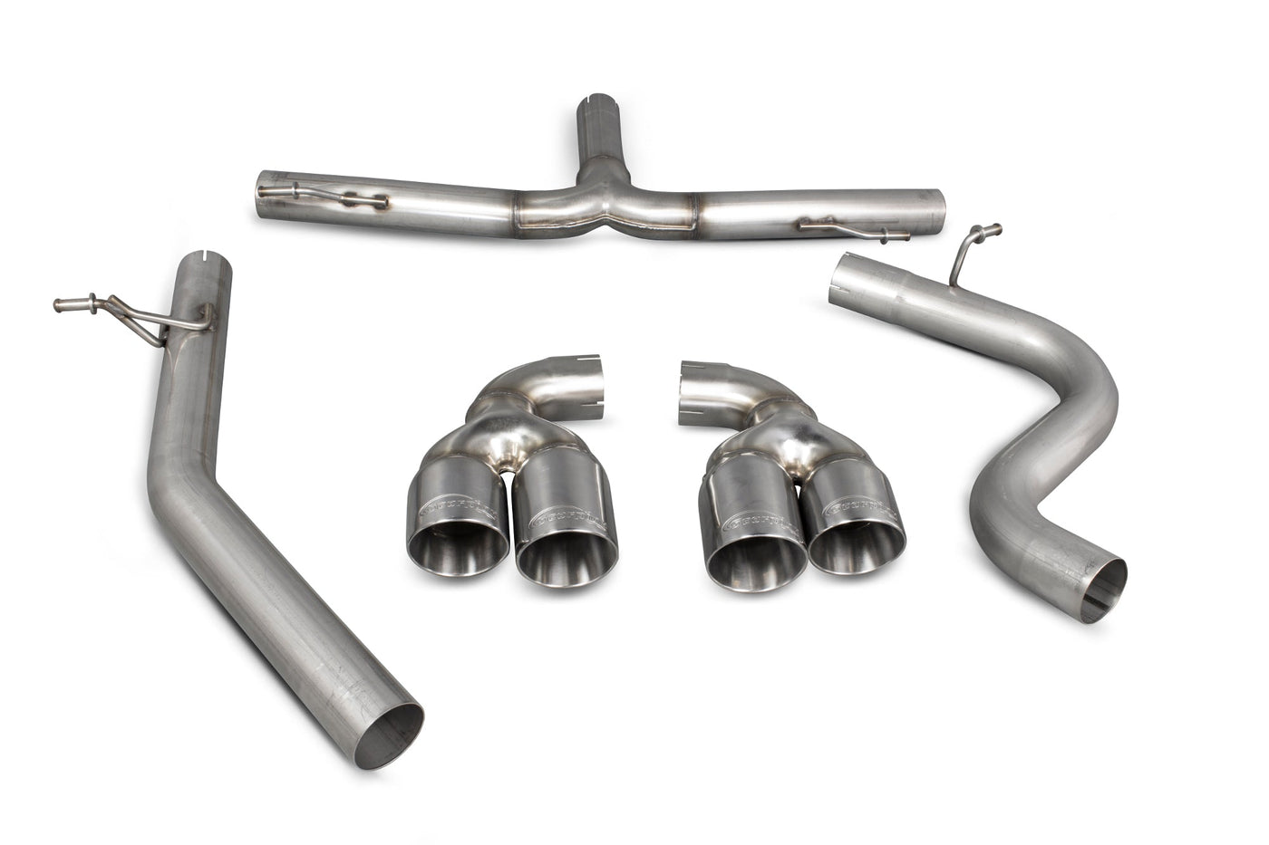Scorpion SAU025 Audi TT Mk2 Cat-Back Exhaust System