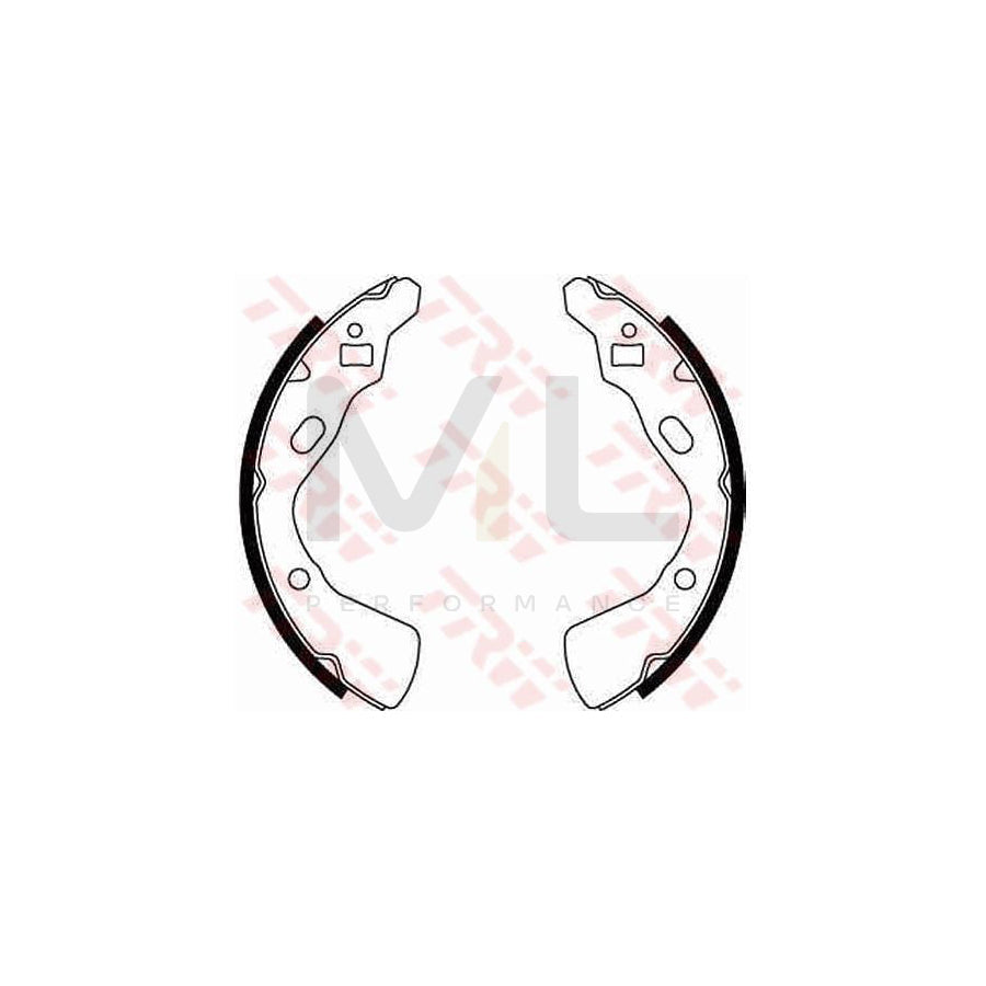 TRW GS8519 Brake Shoe Set | Performance Parts Direct Car Parts
