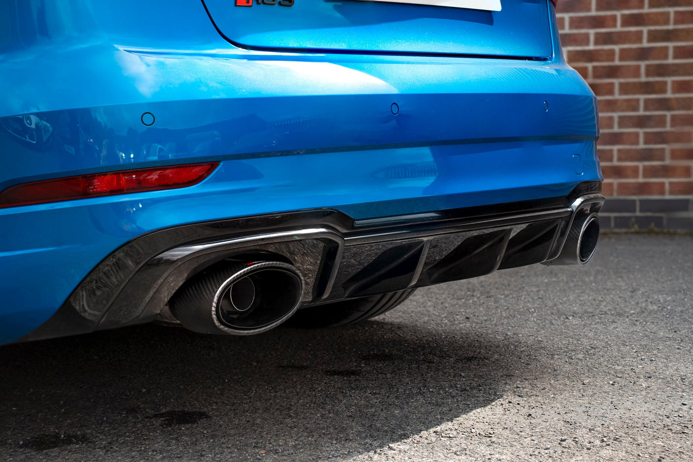 Scorpion SAU084CF Audi RS3 8V Non Resonated Cat/Gpf-Back Exhaust System Without Valves