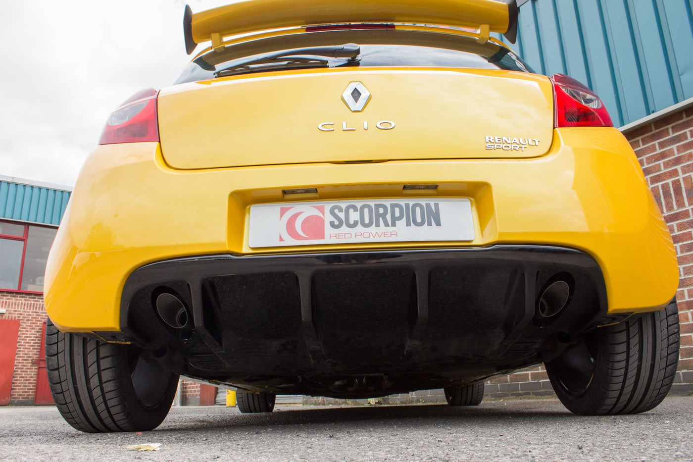 Scorpion SRNS025S Renault Clio MK3 Non-Resonated Cat-Back Exhaust System