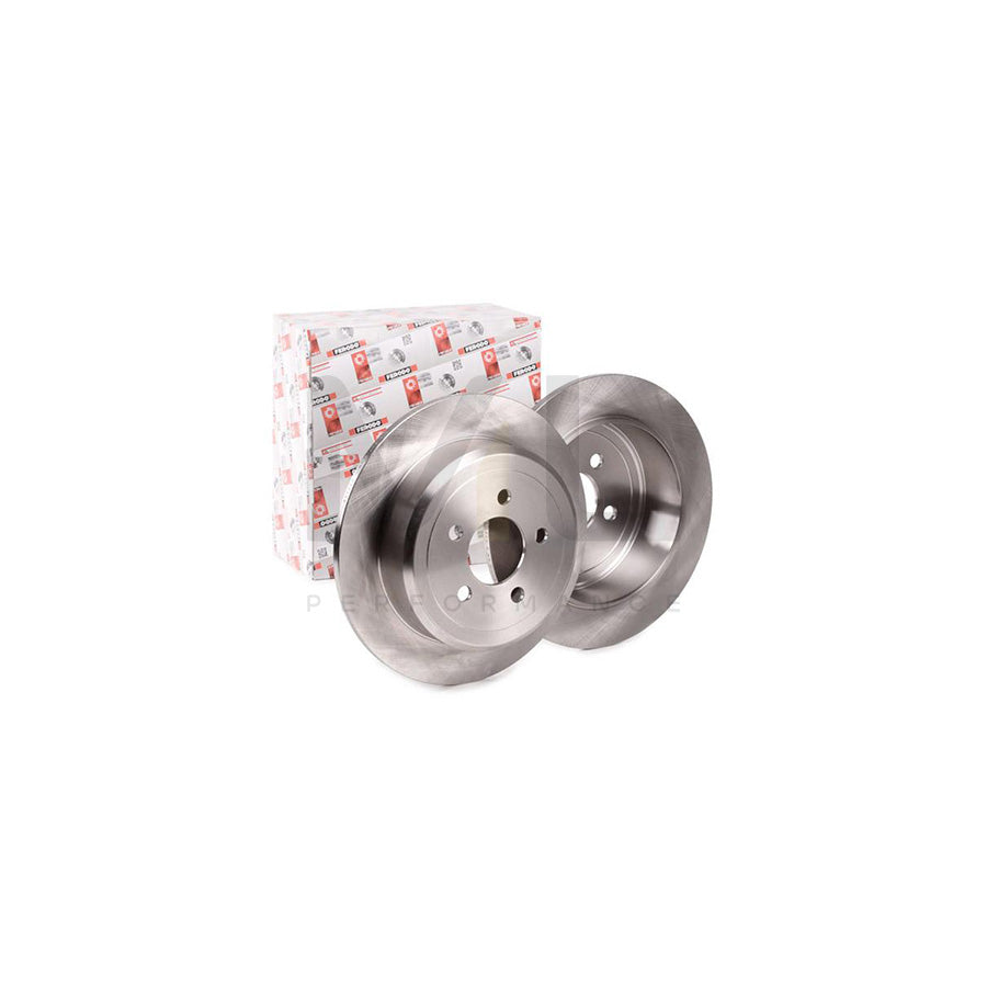 FERODO PREMIER DDF1760 Brake Disc Solid, without bolts/screws | Performance Parts Direct Car Parts