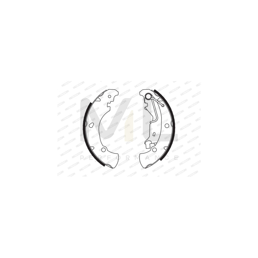 FERODO PREMIER FSB656 Brake Shoe Set | Performance Parts Direct Car Parts