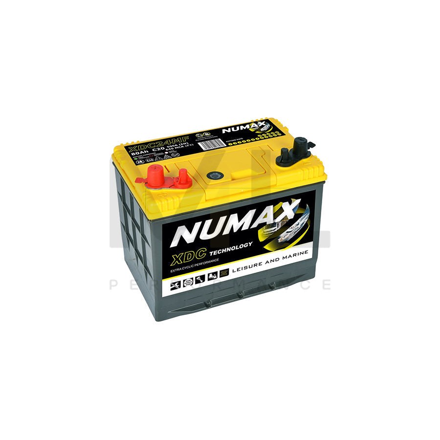 Numax XDC24MF Leisure Battery 12V 80Ah