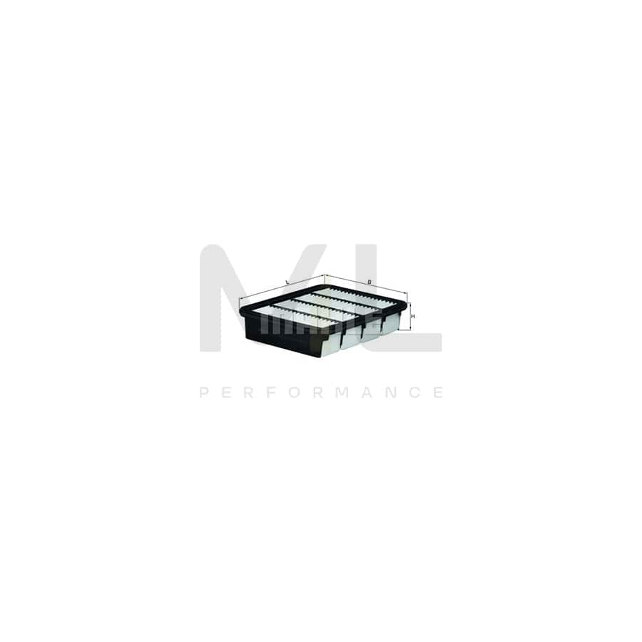 MAHLE ORIGINAL LX 929 Air Filter Filter Insert | Performance Parts DirectCar Parts
