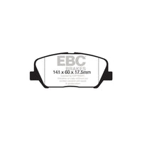 EBC PD03KF1482 Kia Optima (TF) Yellowstuff Front Brake Pad & Plain Disc Kit