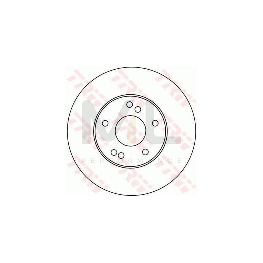 TRW DF4090 Brake Disc Vented | Performance Parts Direct Car Parts