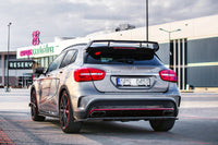 Maxton Design Mercedes Benz GLA 45 AMG X156 (Pre-Facelift) Central Rear Splitter (with vertical bars)