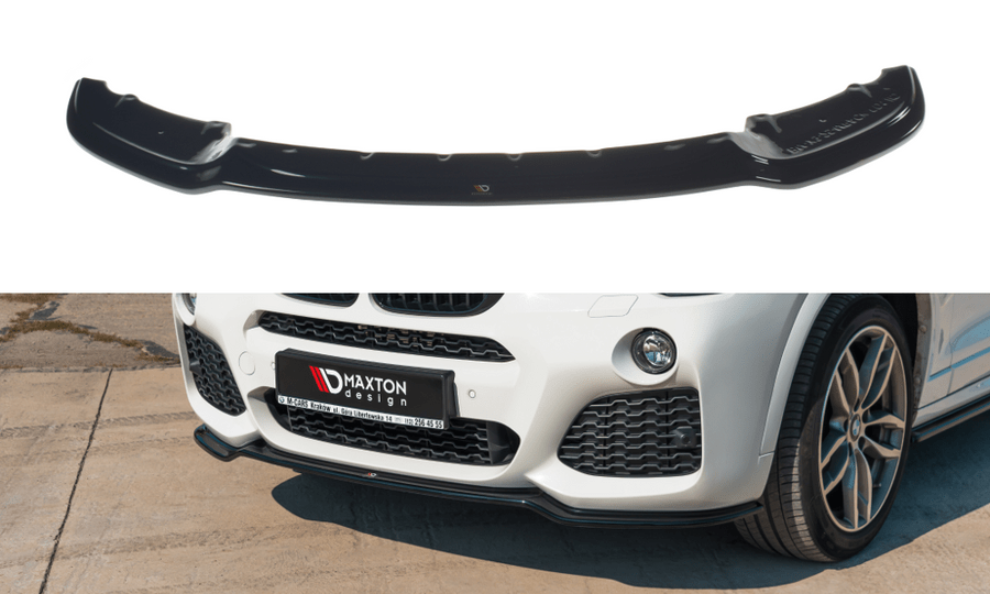 Maxton Design BMW X3 F25 M-Pack (Facelift) Front Splitter