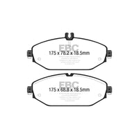 EBC PD40K2611 Mercedes-Benz W/S/C/A205 Ultimax Pad & Plain Disc Kit - TRW Caliper