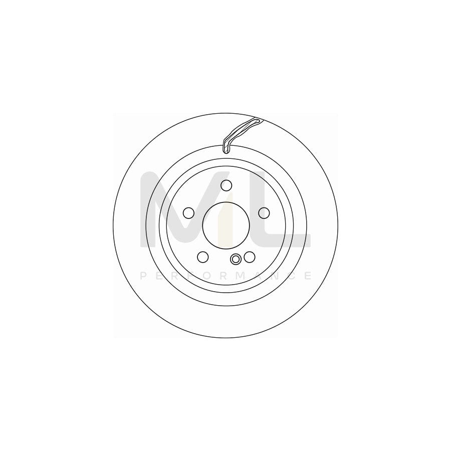 TRW DF6826S Brake Disc Vented, Painted | Performance Parts Direct Car Parts