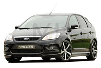 Rieger Ford Focus 2 Left & Right Side Skirts (Inc. Focus 2 ST) -  Matte Black