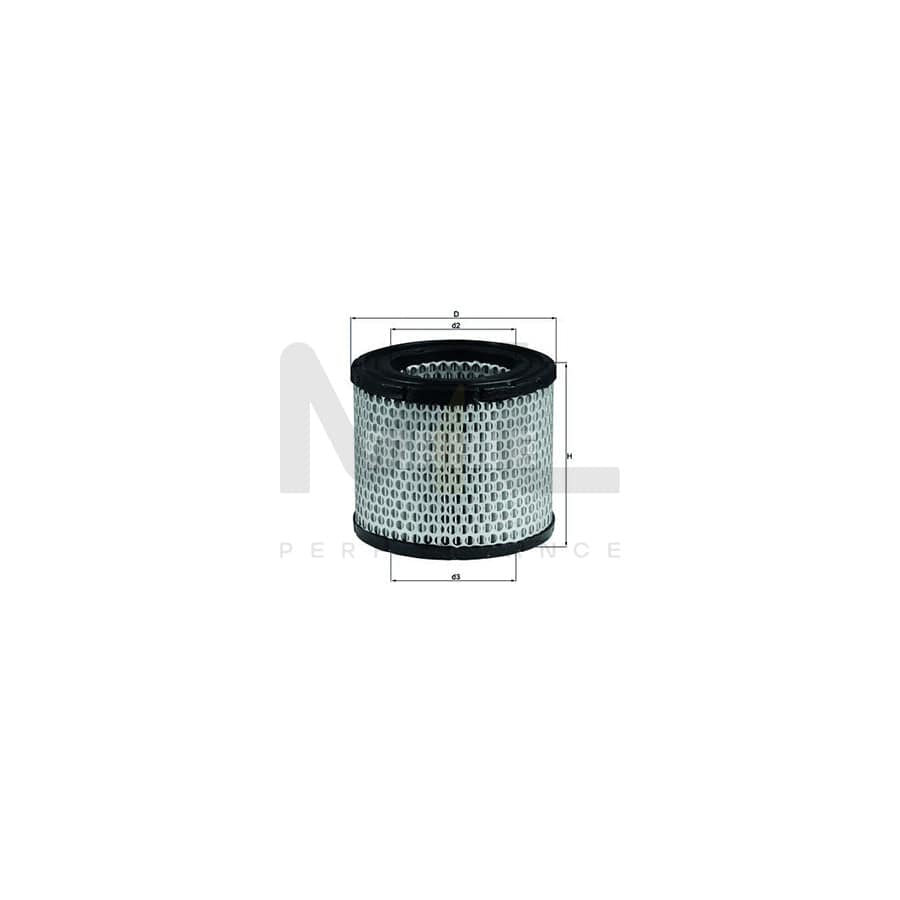 MAHLE ORIGINAL LX 247 Air Filter Filter Insert | Performance Parts DirectCar Parts