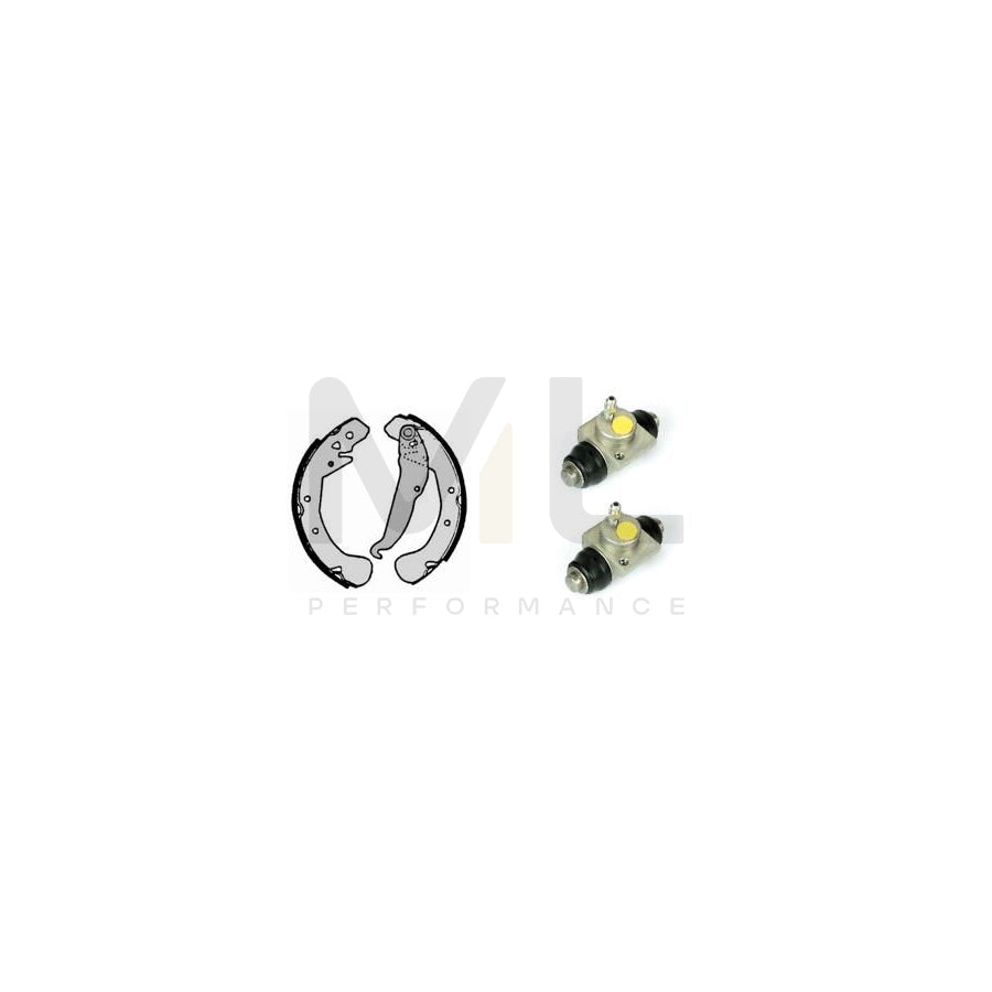 BREMBO STANDARD KIT H 59 038 Brake Shoe Set Ø: 230mm