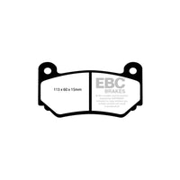 EBC PD15KF392 Gtm Mg Orangestuff Front Brake Pad & GD Disc Kit - AP Caliper