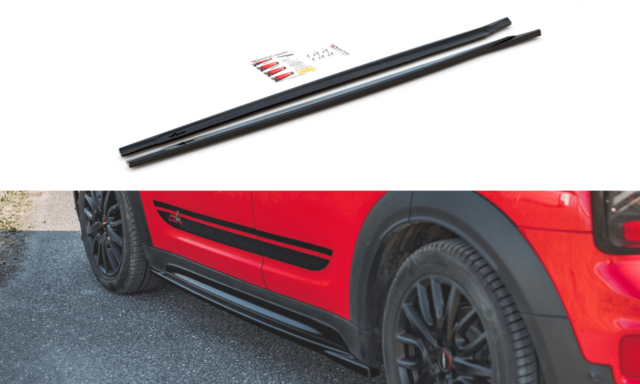 Maxton Design Mini Countryman JCW F60 Side Skirts Diffusers
