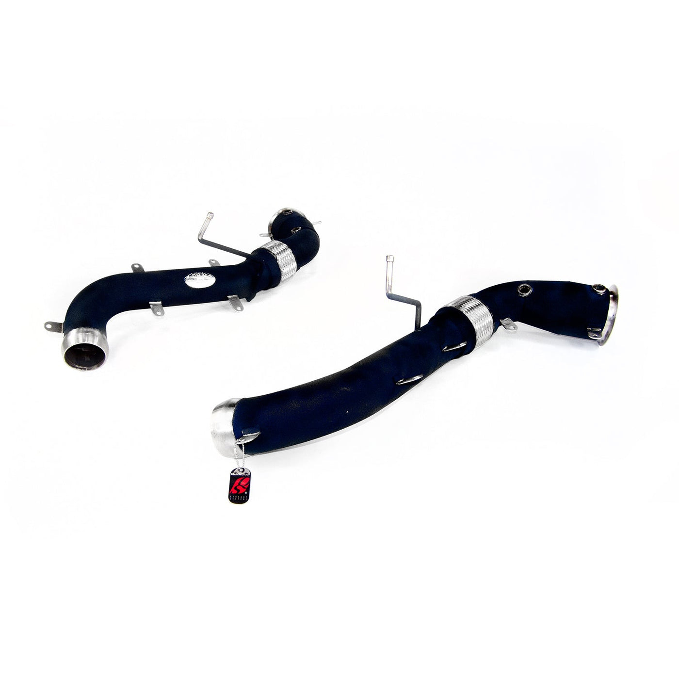 QuickSilver ML006S McLaren 675 LT Ceramic Coated Catalyst Replacement Pipes