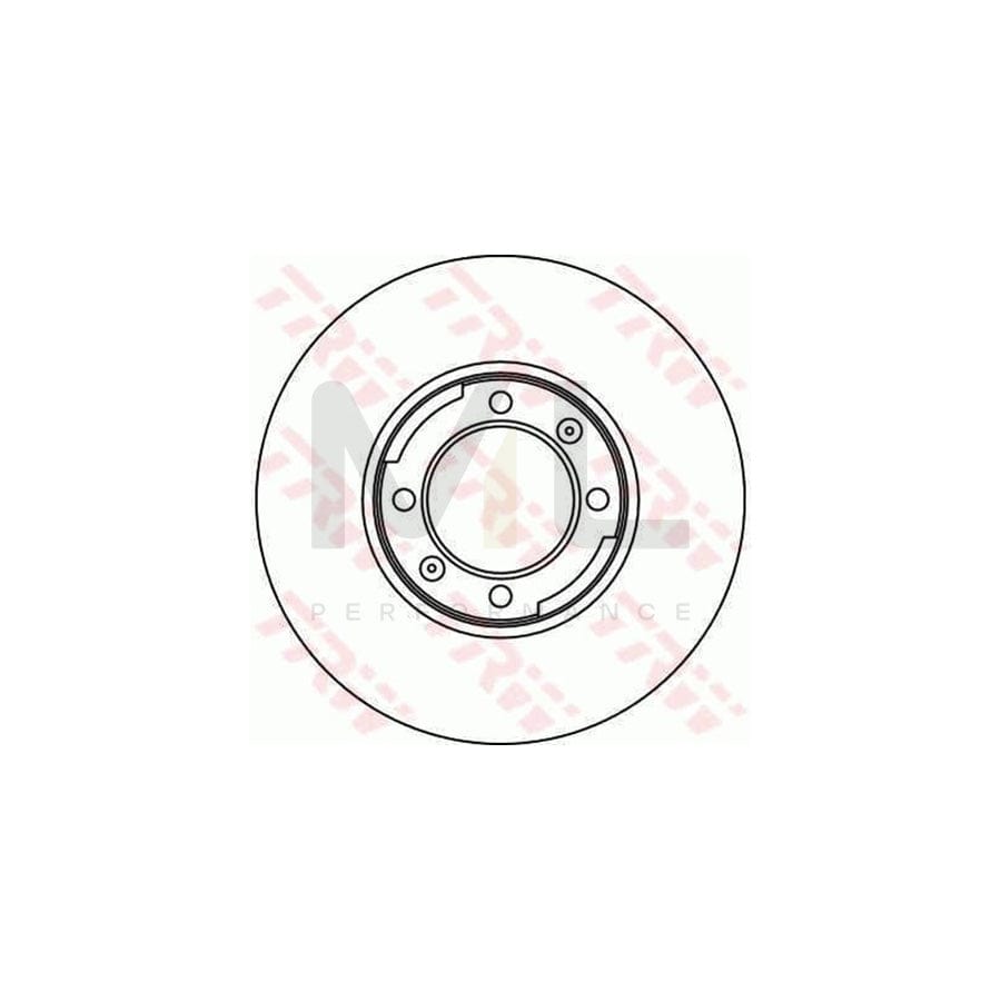 TRW DF1704 Brake Disc Solid | Performance Parts Direct Car Parts