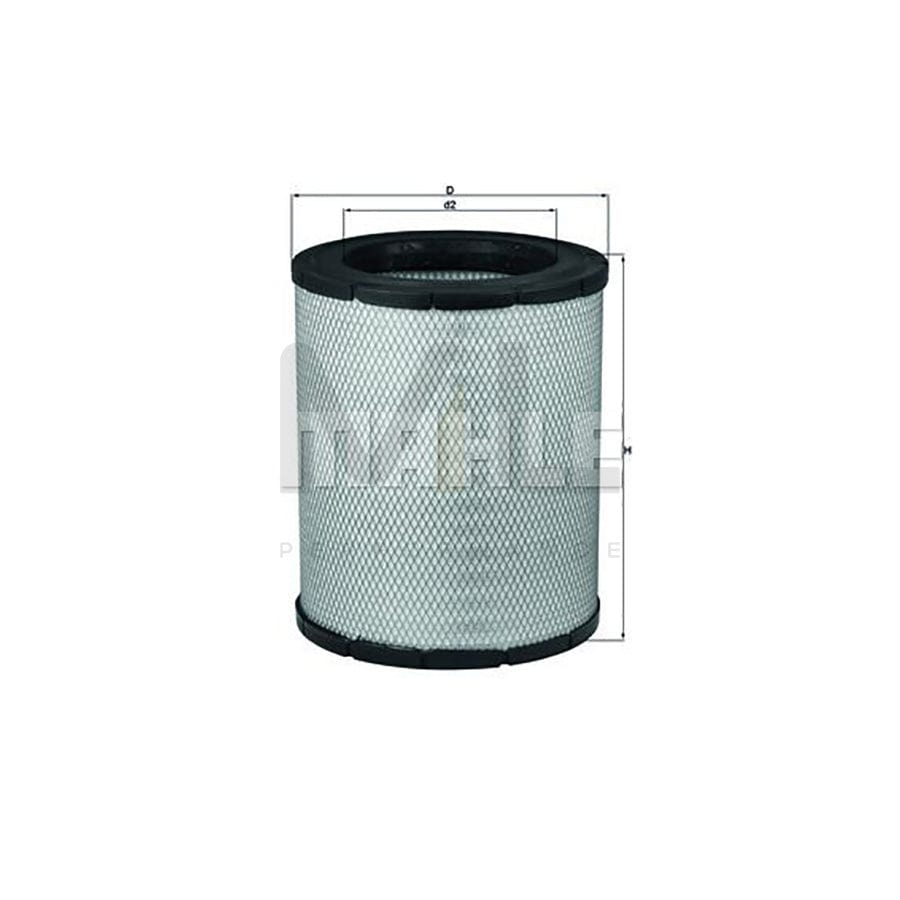 MAHLE ORIGINAL LX 1777 Air Filter Filter Insert | Performance Parts DirectCar Parts