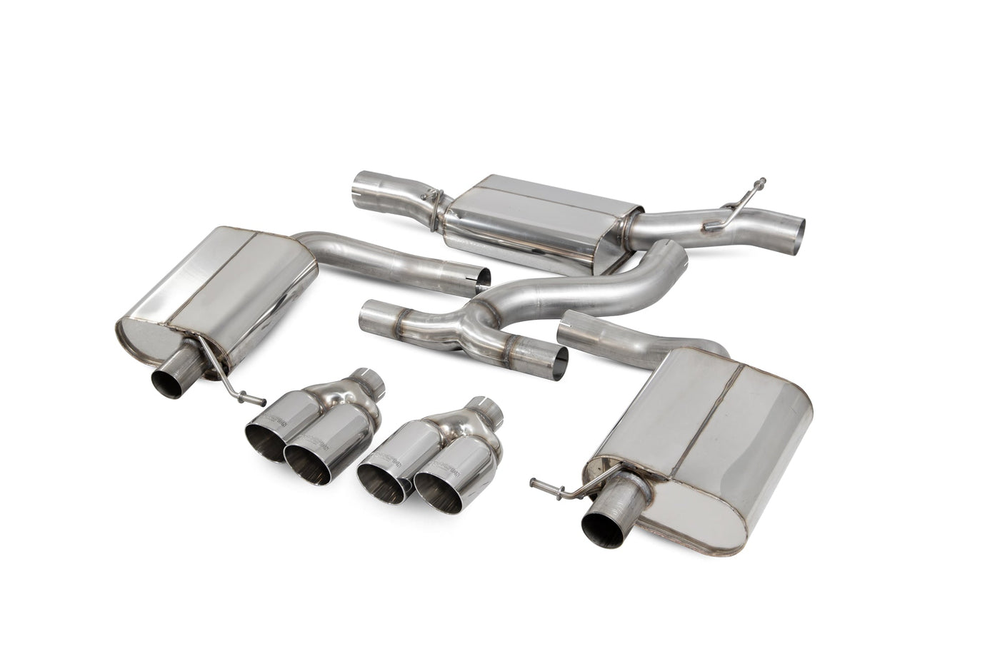 Scorpion SST014 Seat Leon Cupra ST Resonated Cat-Back Exhaust System