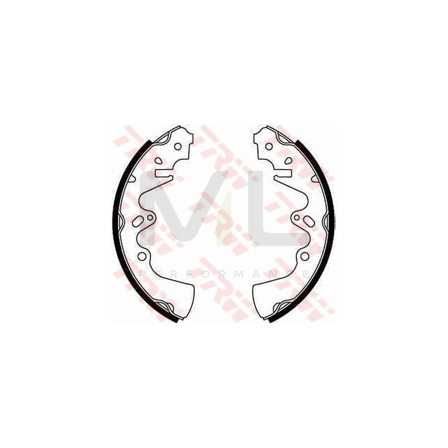 TRW GS8197 Brake Shoe Set | Performance Parts Direct Car Parts