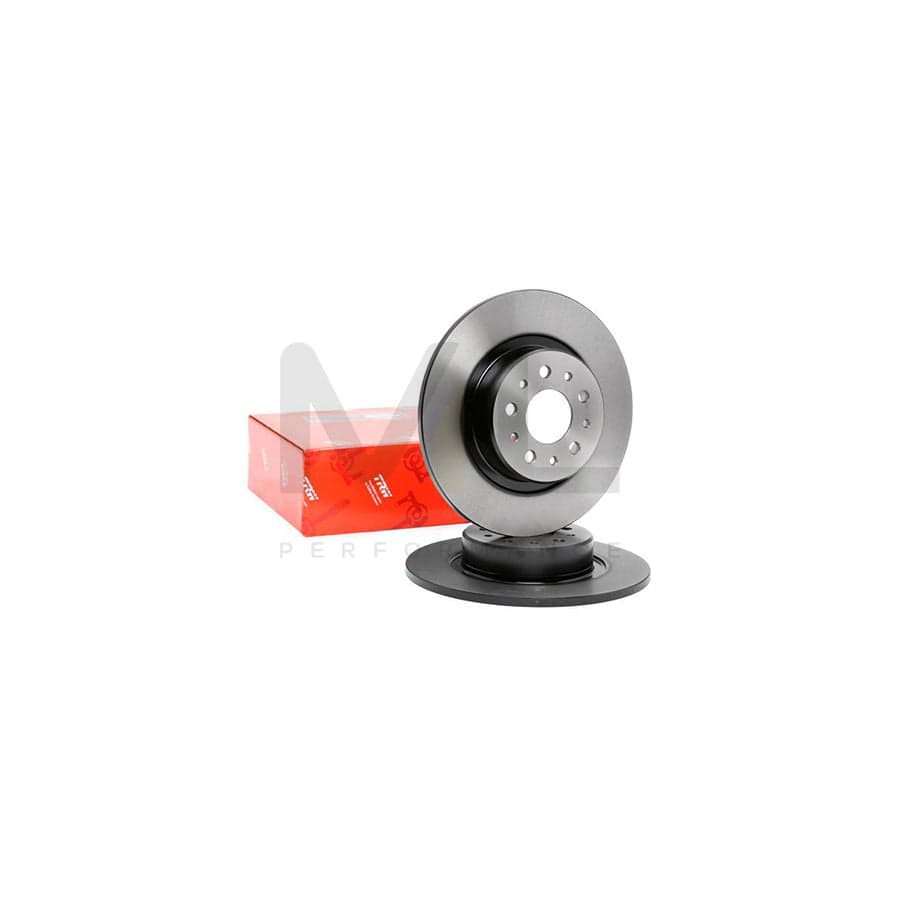 TRW DF4440 Brake Disc Solid, Painted, High-carbon | Performance Parts Direct Car Parts