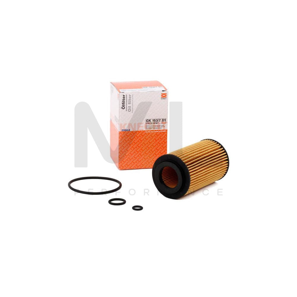 MAHLE ORIGINAL OX 153/7D1 Oil Filter Filter Insert | Performance Parts DirectCar Parts