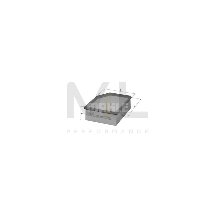 MAHLE ORIGINAL LX 795 Air Filter Filter Insert | Performance Parts DirectCar Parts