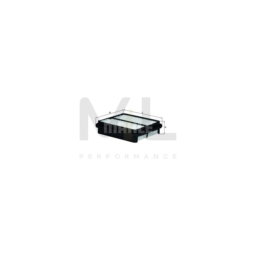 MAHLE ORIGINAL LX 862 Air Filter Filter Insert | Performance Parts DirectCar Parts