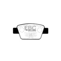 EBC PD06KR165 Fiat Lancia Greenstuff Rear Brake Pad & USR Disc Kit - Bosch / ATE Caliper