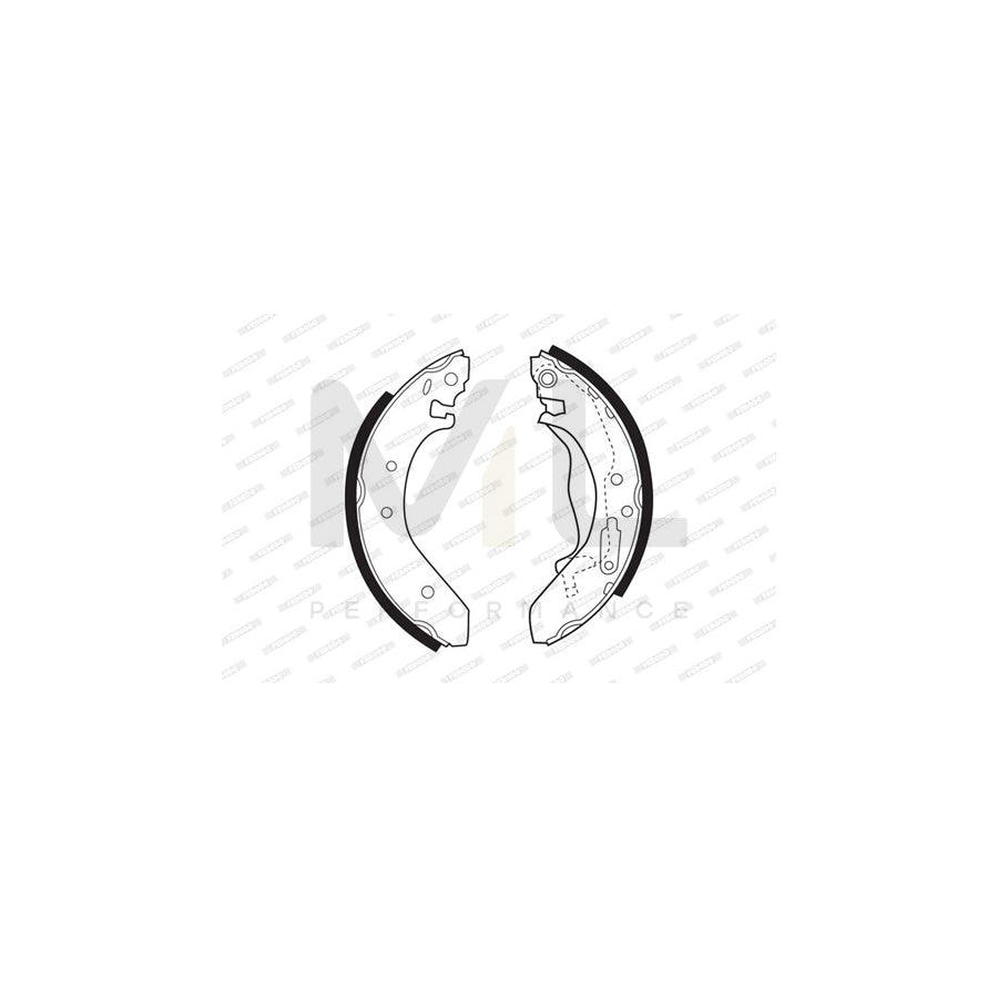 FERODO PREMIER FSB271 Brake Shoe Set | Performance Parts Direct Car Parts
