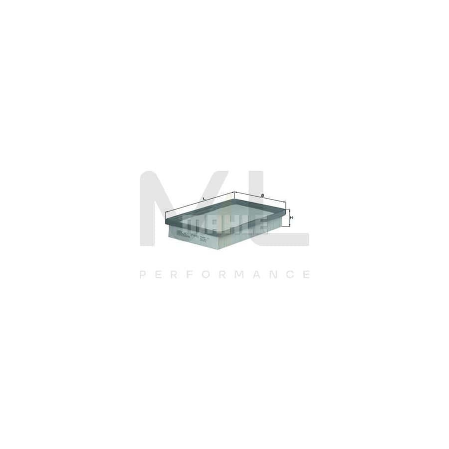 MAHLE ORIGINAL LX 745 Air Filter Filter Insert | Performance Parts DirectCar Parts