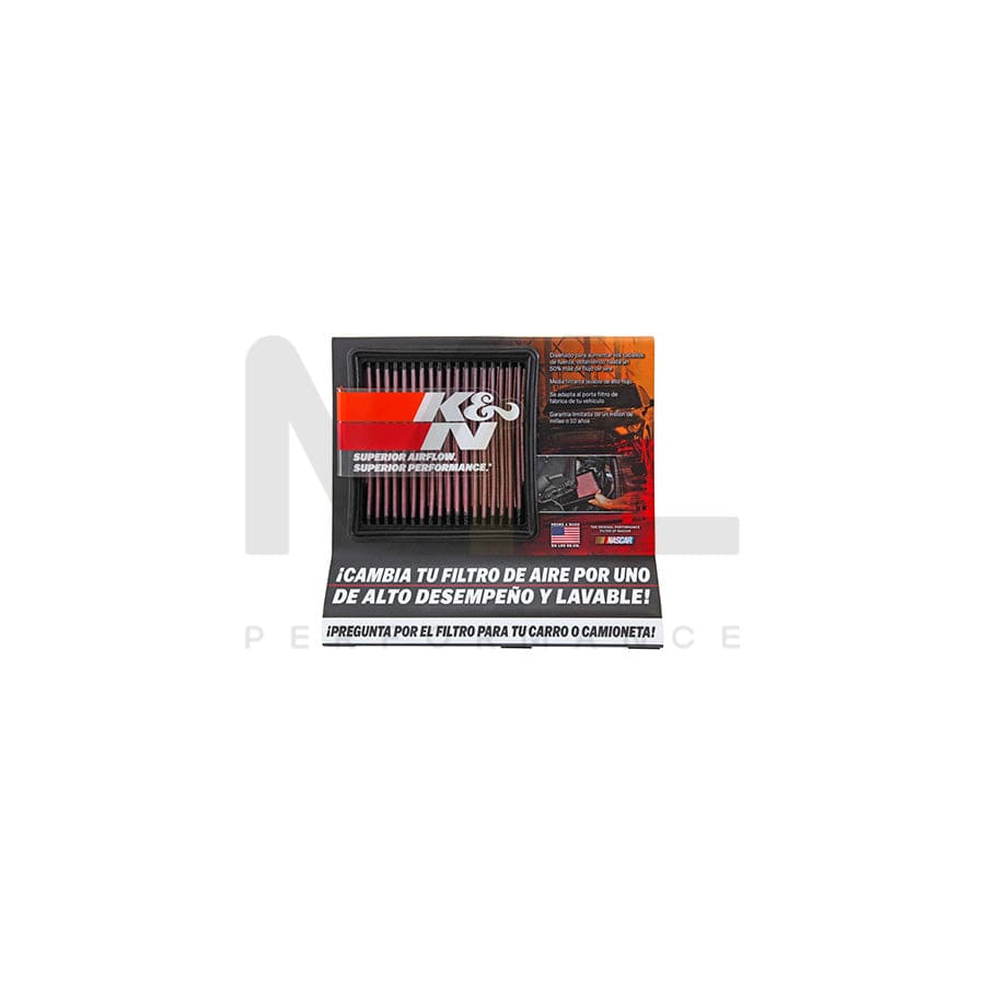 K&N 87-5038S Display; Small Air Filter