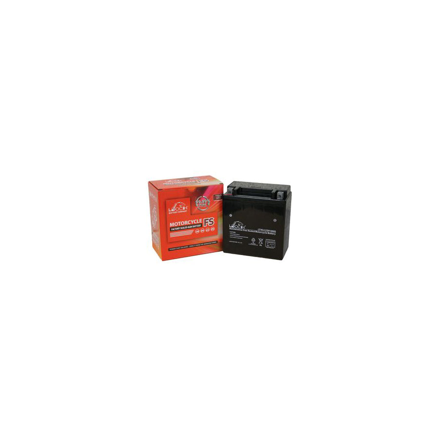 LT16-4 Leoch Powerstart AGM Motorcycle Battery |