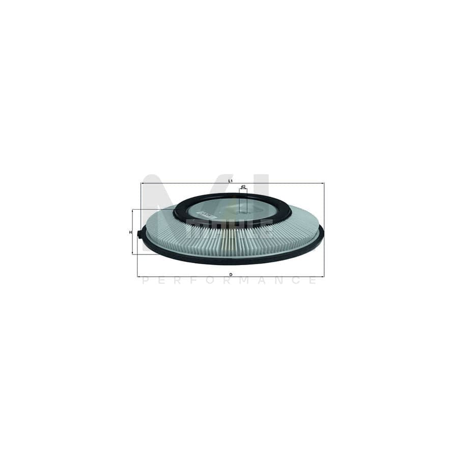 MAHLE ORIGINAL LX 724 Air Filter Filter Insert | Performance Parts DirectCar Parts