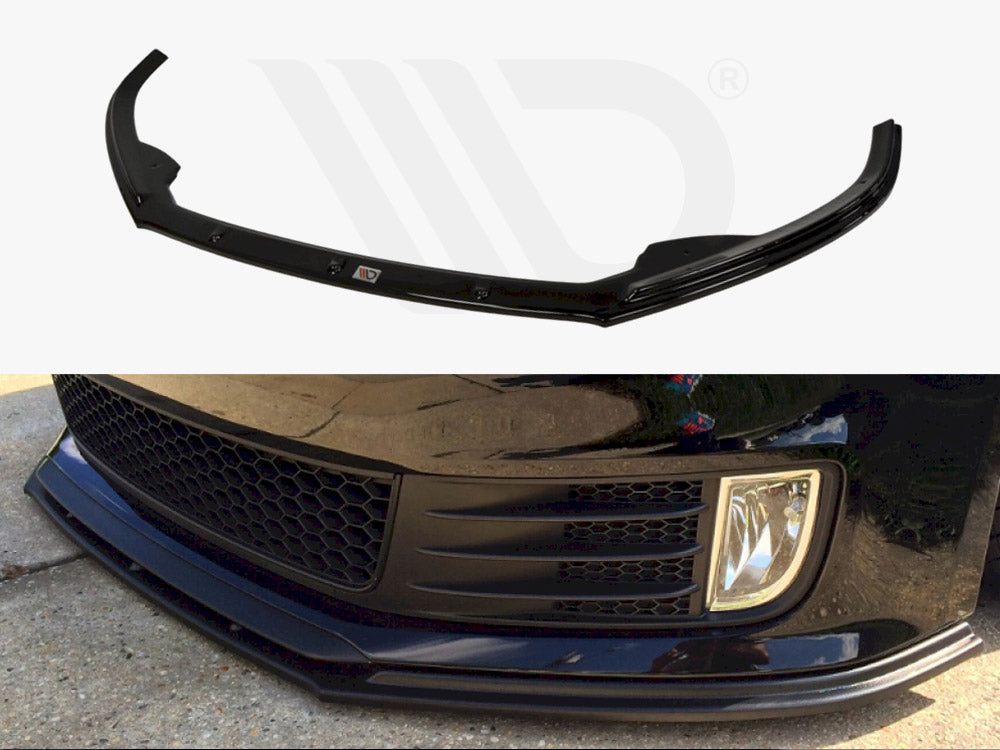 Maxton Design VW-JE-6-GLI-FD1T Front Splitter VW Jetta MK6 Gli Pre-facelift (2011-2014) |