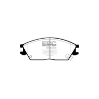 EBC PD03KF1616 Hyundai Yellowstuff Front Brake Pad & Plain Disc Kit (Inc. Accent, Pony X2, S Coupe)